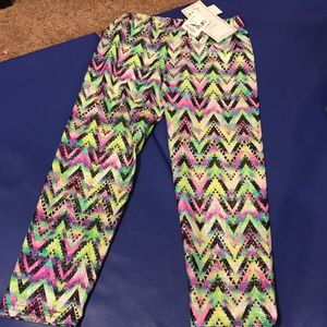 NWT Dori Creations Cropped Leggings 12/14